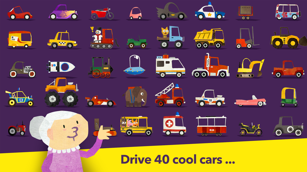 Kids car racing game  - Fiete - Image screenshot of android app