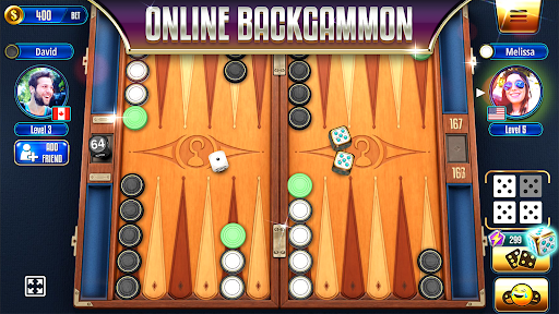 Backgammon Legends Online - Gameplay image of android game