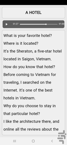 75 english conversation - Image screenshot of android app