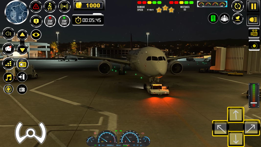 Pilot Simulator Plane Game ۳D - عکس بازی موبایلی اندروید
