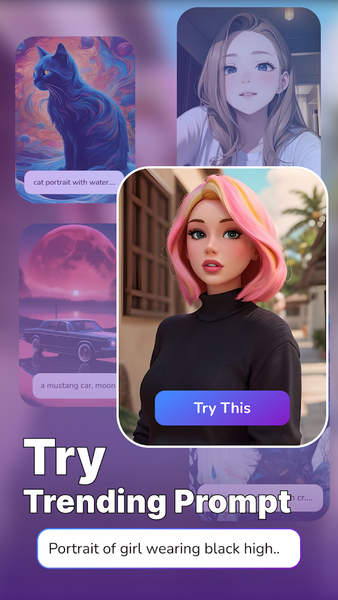Artofy: AI Art Generator - عکس برنامه موبایلی اندروید