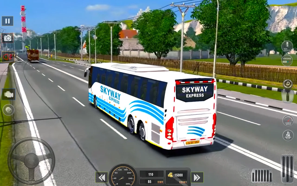 City Bus Game ۳D Offroad Bus - عکس بازی موبایلی اندروید