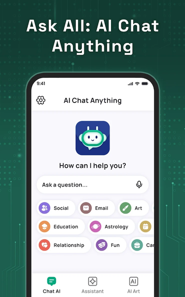 Ask All : AI Chat Anything - Image screenshot of android app