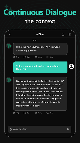 Chat AI: AI Chat Bot Assistant - Image screenshot of android app