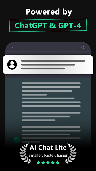 AI Chat - Chat with AI Bot - Image screenshot of android app
