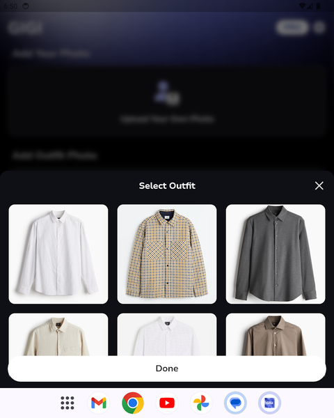 AI Virtual Try On - GIGI - Image screenshot of android app