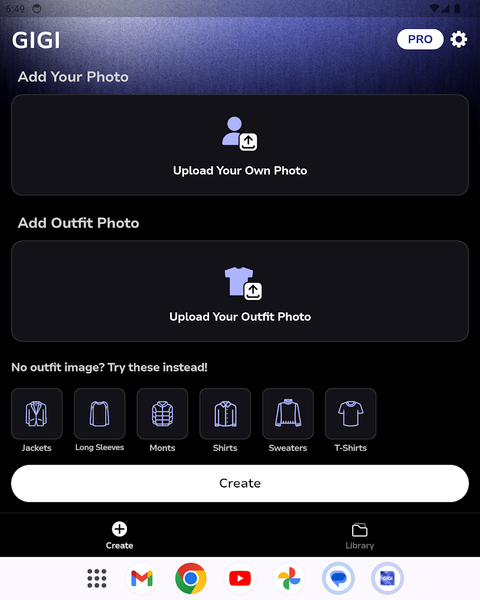 AI Virtual Try On - GIGI - Image screenshot of android app