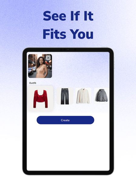AI Virtual Try On - GIGI - Image screenshot of android app