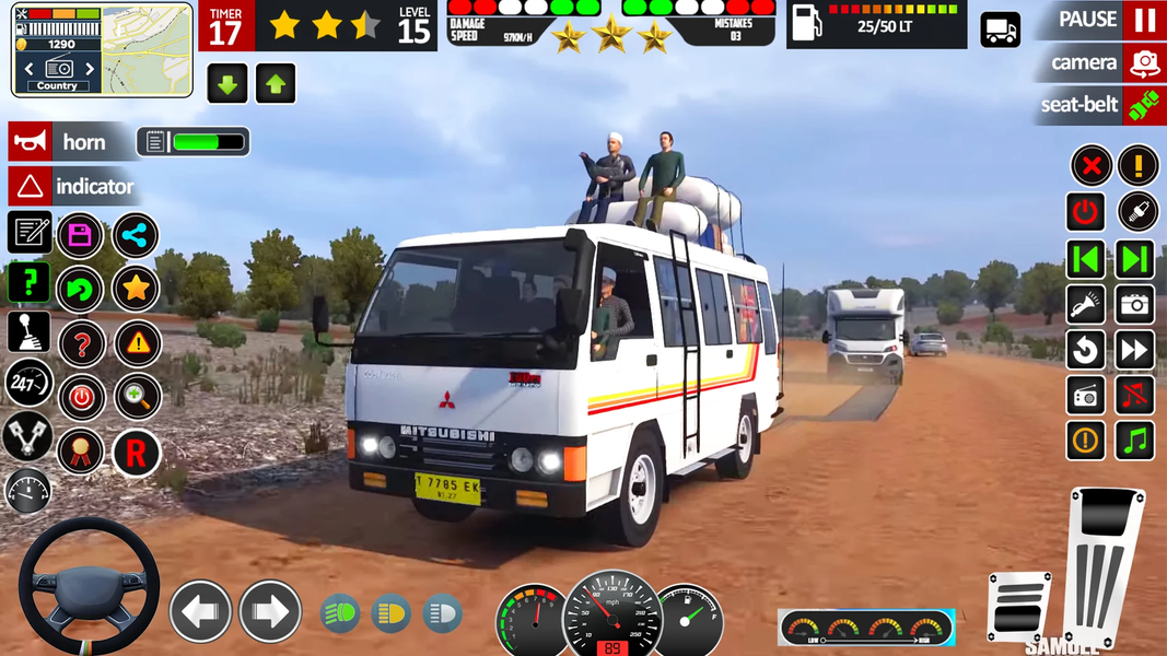 Coach Bus Driving Games ۳D - عکس بازی موبایلی اندروید