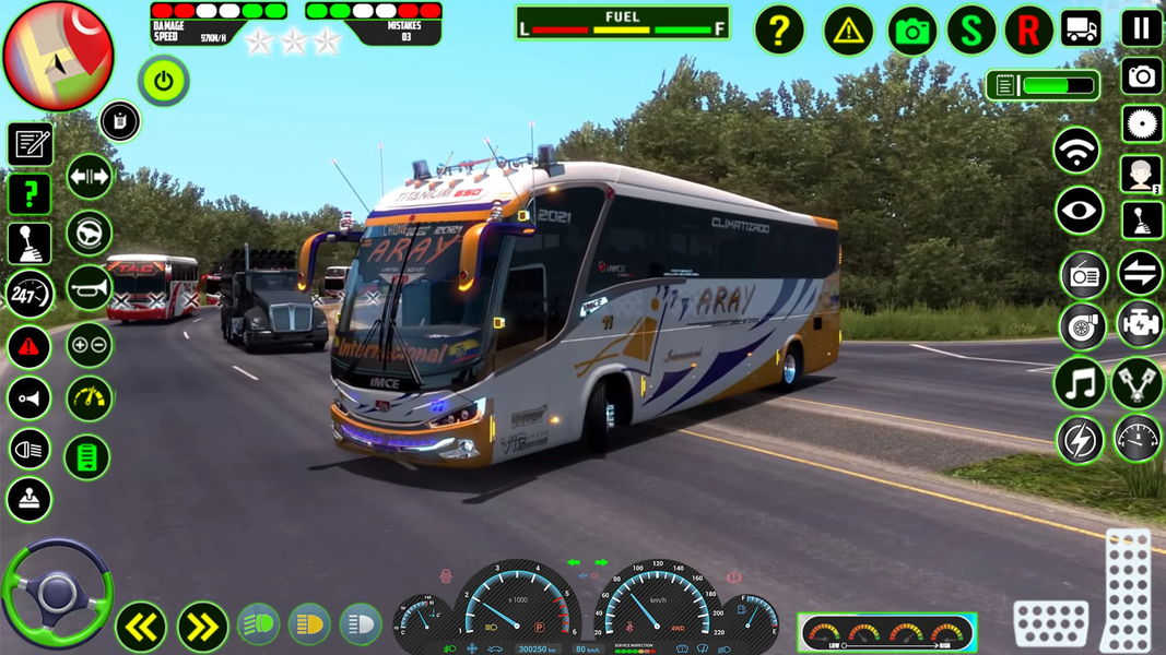 Coach Bus Driving Games ۳D - عکس بازی موبایلی اندروید