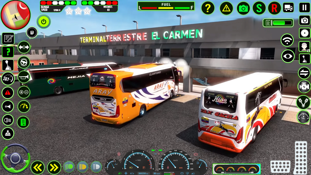 Coach Bus Driving Games ۳D - عکس بازی موبایلی اندروید