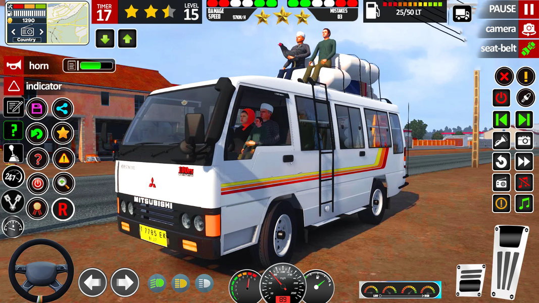 Coach Bus Driving Games 3D - عکس بازی موبایلی اندروید