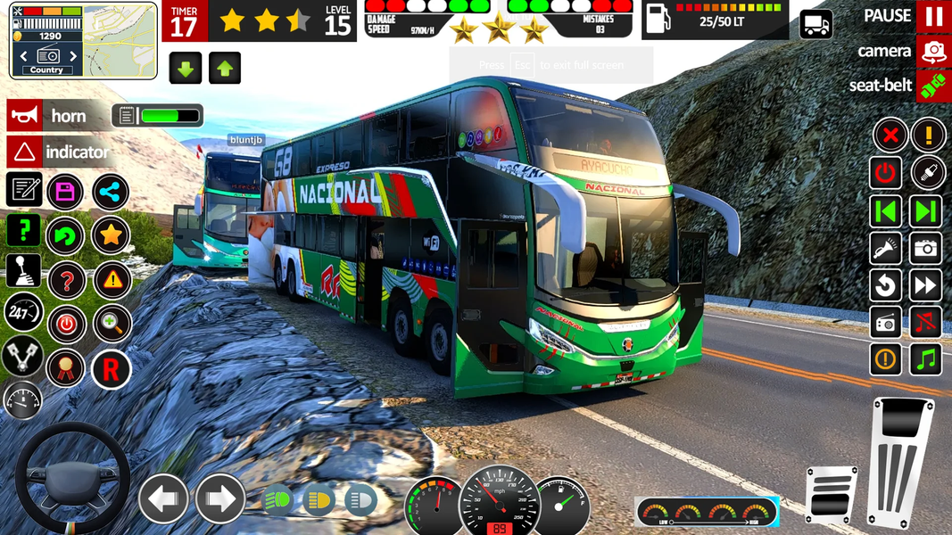 Coach Bus Driving Games ۳D - عکس بازی موبایلی اندروید