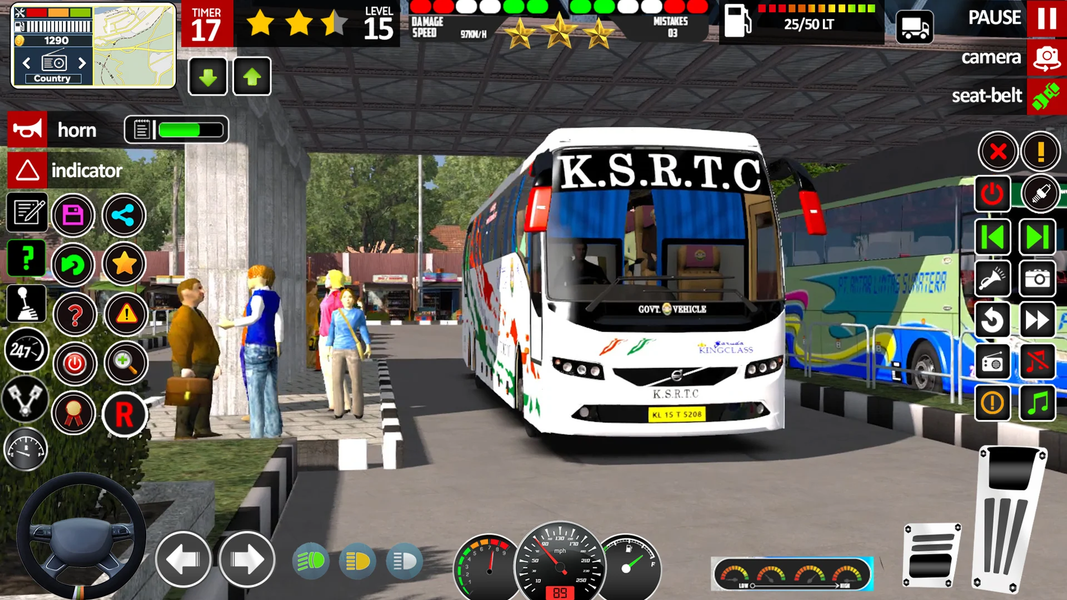 Coach Bus Driving Games ۳D - عکس بازی موبایلی اندروید