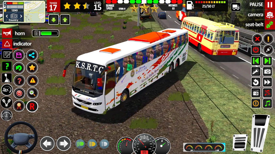 Coach Bus Driving Games ۳D - عکس بازی موبایلی اندروید