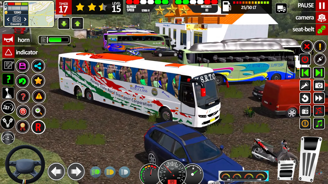 Coach Bus Driving Games ۳D - عکس بازی موبایلی اندروید
