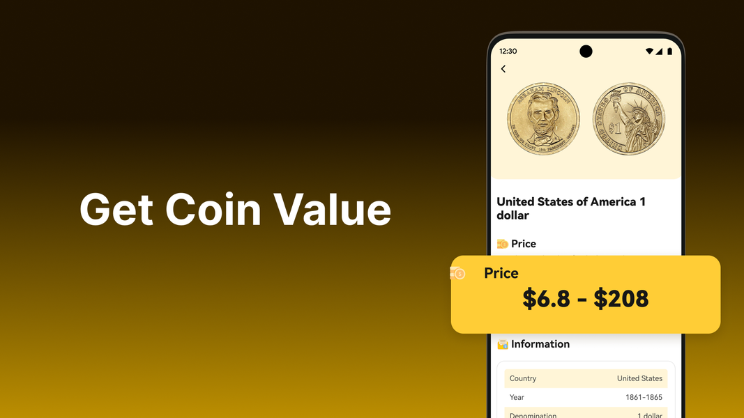 Coin Identifier - Coin Finder - Image screenshot of android app