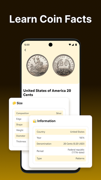 Coin Identifier - Coin Finder - Image screenshot of android app