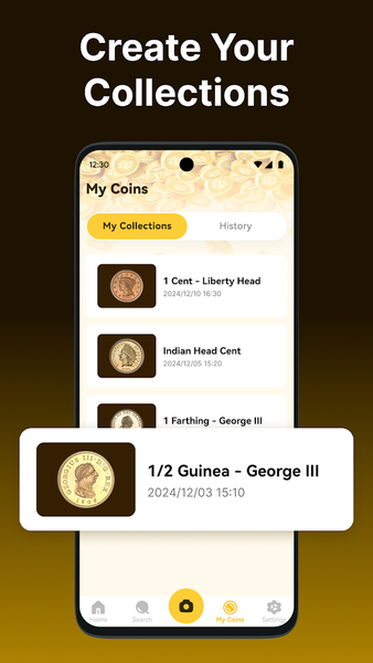 Coin Identifier - Coin Finder - Image screenshot of android app