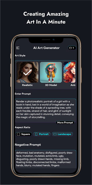 Dalle-2: AI Art Creator - عکس برنامه موبایلی اندروید