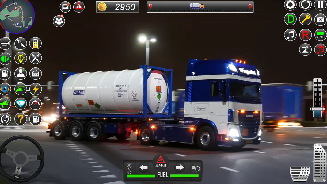City Truck Driving Game ۳D - عکس بازی موبایلی اندروید