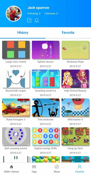 Fun GameBox 3000+ games in App - Gameplay image of android game
