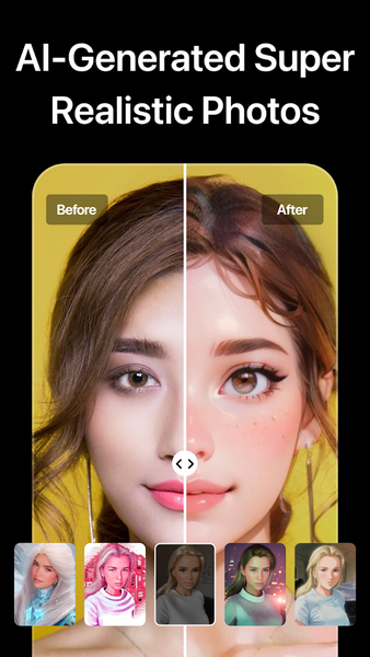 AI Headshot Generator - عکس برنامه موبایلی اندروید