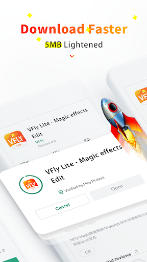 VFly: video editor&video maker - عکس برنامه موبایلی اندروید