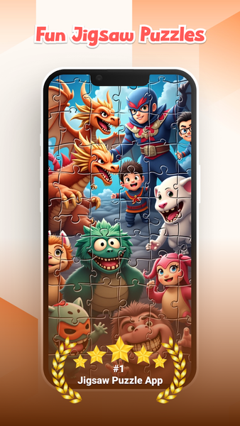 AI Jigsaw - Classic & Pixel - عکس برنامه موبایلی اندروید