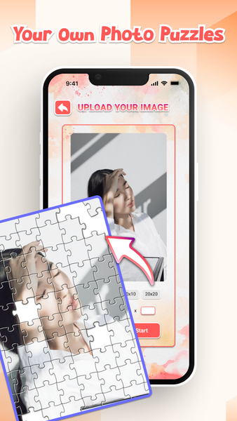 AI Jigsaw - Classic & Pixel - عکس برنامه موبایلی اندروید