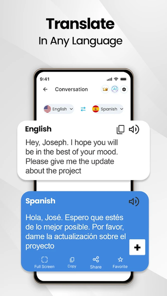 Translate Language Translator - Image screenshot of android app