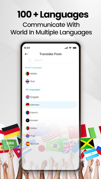 Translate Language Translator - Image screenshot of android app