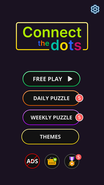 Connect The Dots - Color Dots - عکس برنامه موبایلی اندروید