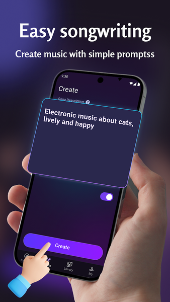 AI Music Generator - Image screenshot of android app