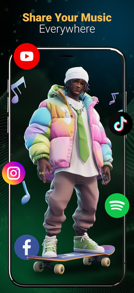 Ai Song & Music Maker - Sonu - عکس برنامه موبایلی اندروید