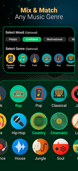 Ai Song & Music Maker - Sonu - عکس برنامه موبایلی اندروید