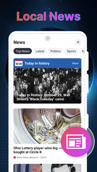 Next Browser - Smart & Secure - Image screenshot of android app