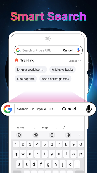 Next Browser - Smart & Secure - Image screenshot of android app