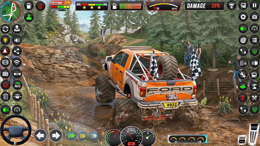 ۴x۴ Offroad Monster Truck Game - عکس بازی موبایلی اندروید