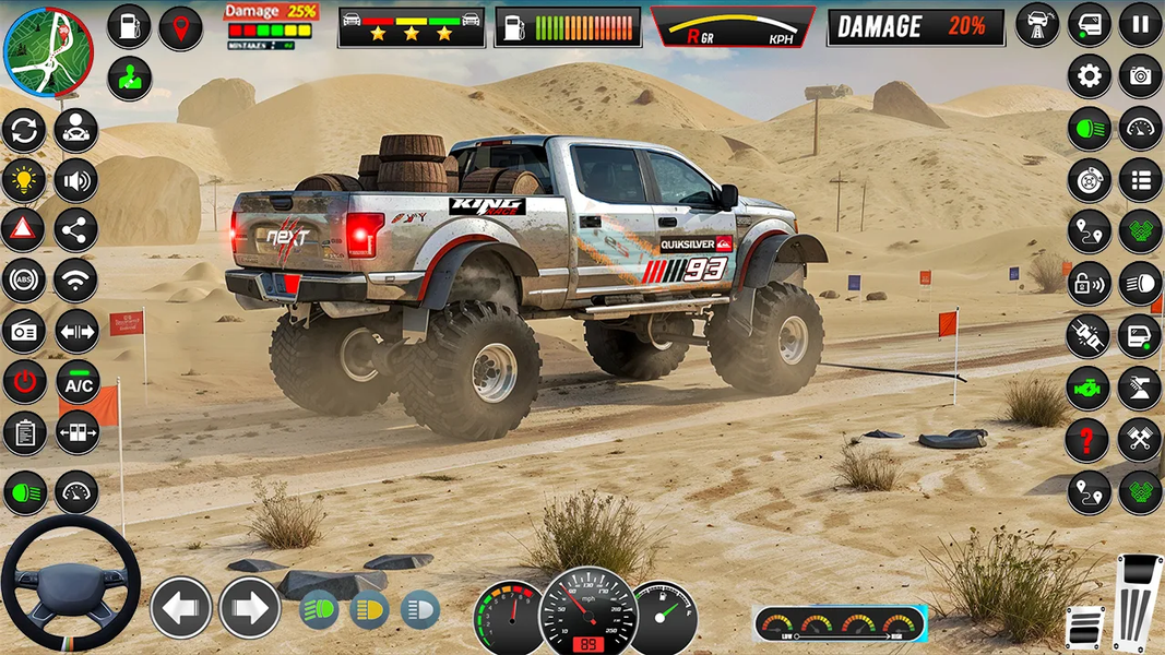 4x4 Offroad Monster Truck Game - عکس بازی موبایلی اندروید
