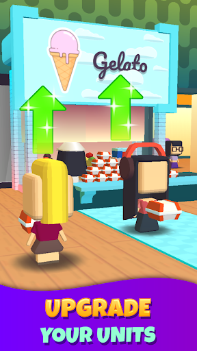Idle Food Court Tycoon - Gameplay image of android game