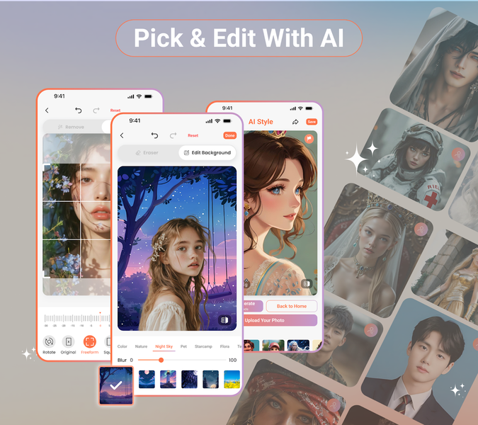 AI Style Photo Editor & Maker - عکس برنامه موبایلی اندروید