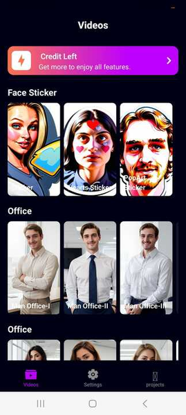 Glitz: AI Hairstyle & Color - عکس برنامه موبایلی اندروید