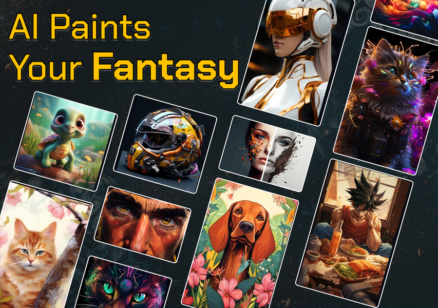AI Art Image Generator - عکس برنامه موبایلی اندروید