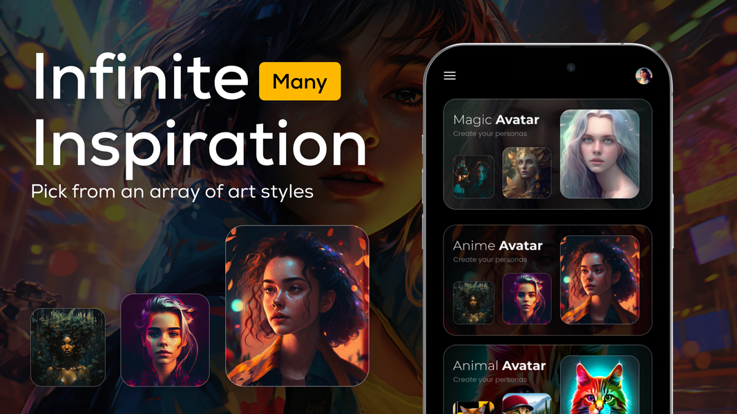 AI Art generator: AI Art - عکس برنامه موبایلی اندروید