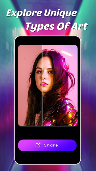 AI Mirror: AI Art Photo Editor - عکس برنامه موبایلی اندروید