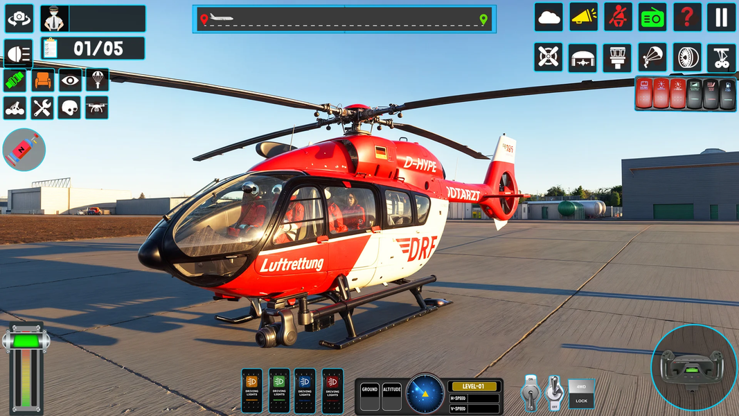 Rescue Helicopter Game 2025 - عکس بازی موبایلی اندروید
