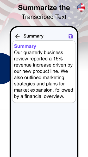 Transcribe Speech to Text - عکس برنامه موبایلی اندروید
