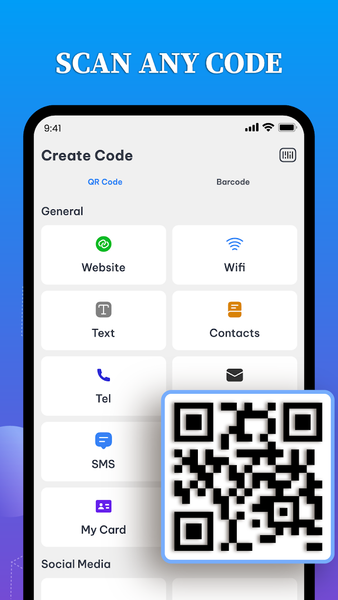 QR Code & Barcode Scanner - عکس برنامه موبایلی اندروید