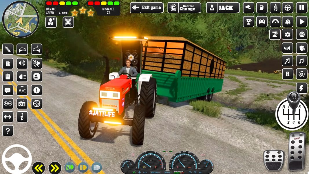 Tractor Simulator Farming Game - Gameplay image of android game